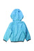 A Blue Rain Jackets from Burberry in size 18-24M for boy. (Back View)