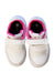 A Pink Sneakers from Adidas in size 3T for girl. (Back View)