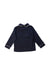 A Navy Long Sleeve Polos from Petit Bateau in size 12-18M for boy. (Back View)