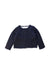 A Navy Long Sleeve Tops from Petit Bateau in size 12-18M for girl. (Front View)