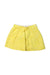 A Yellow Short Skirts from Bonpoint in size 4T for girl. (Front View)