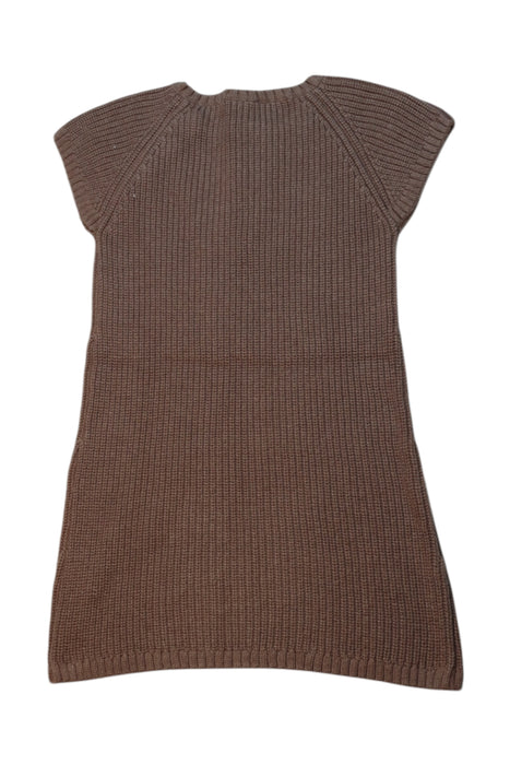 A Brown Sweater Dresses from Jacadi in size 3T for girl. (Back View)