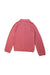 A Red Long Sleeve Polos from Excuse My French in size 4T for girl. (Back View)