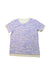 A Purple Short Sleeve Tops from Moody Tiger in size 6T for girl. (Front View)