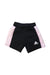 A Black Shorts from Adidas in size 3T for girl. (Front View)