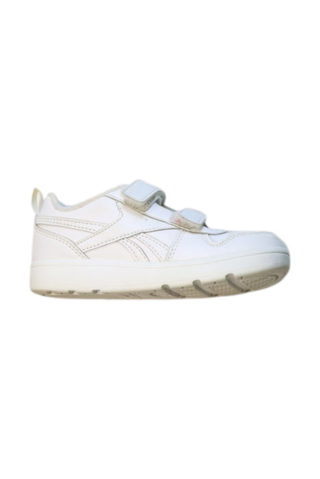 A White Sneakers from Reebok in size 3T for neutral. (Front View)
