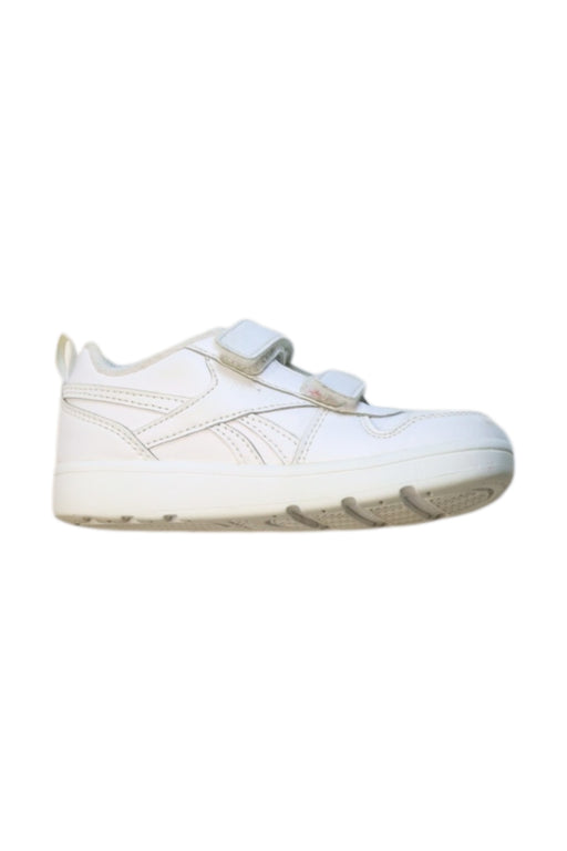 A White Sneakers from Reebok in size 3T for neutral. (Front View)