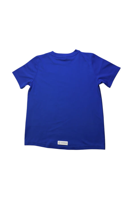 A Blue Short Sleeve T Shirts from Adidas in size 10Y for boy. (Back View)