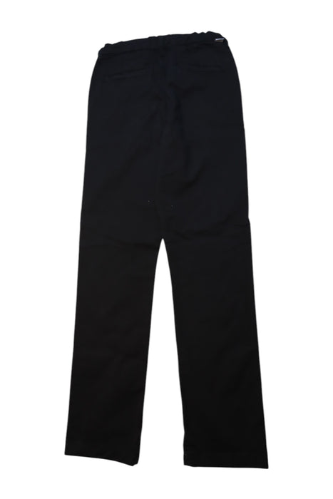 A Black Dress Pants from Paolo Pecora in size 12Y for boy. (Back View)