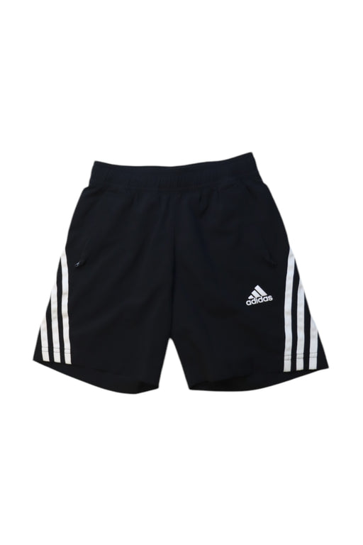 A Black Active Shorts from Adidas in size 10Y for neutral. (Front View)