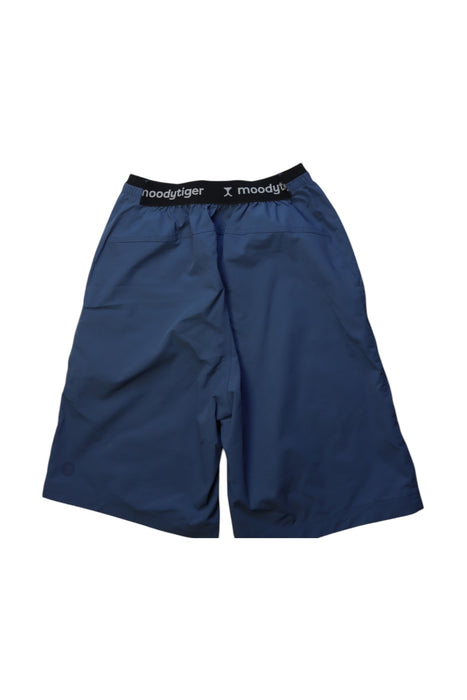 A Blue Shorts from Moody Tiger in size 10Y for boy. (Back View)