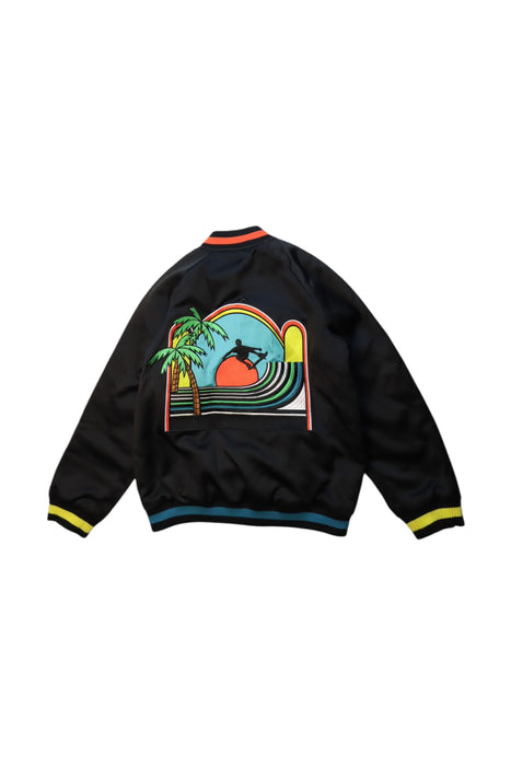 A Black Lightweight Jackets from Stella McCartney in size 8Y for boy. (Back View)
