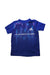 A Blue Short Sleeve T Shirts from Adidas in size 7Y for boy. (Front View)