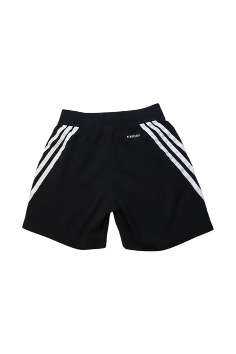 A Black Active Shorts from Adidas in size 7Y for neutral. (Back View)