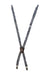 A Black Suspenders from Armani in size O/S for boy. (Front View)