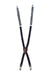 A Black Suspenders from Armani in size O/S for boy. (Back View)