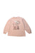 A Pink Long Sleeve Tops from Mayoral in size 5T for girl. (Front View)