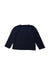 A Navy Long Sleeve Tops from Mayoral in size 5T for girl. (Back View)