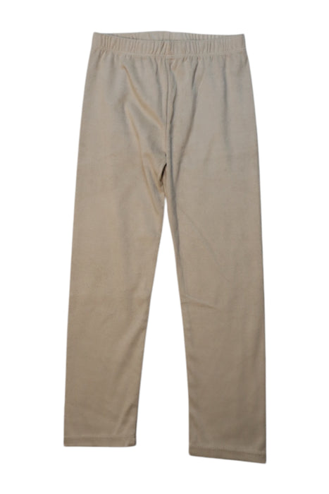 A Beige Casual Pants from Mayoral in size 5T for girl. (Front View)