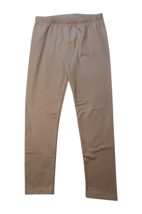 A Beige Leggings from Mayoral in size 5T for girl. (Front View)