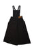 A Black Long Overalls from Nadadelazos in size 4T for girl. (Back View)