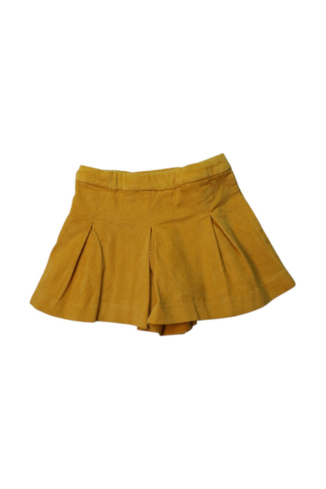 A Yellow Shorts from Jacadi in size 4T for girl. (Back View)