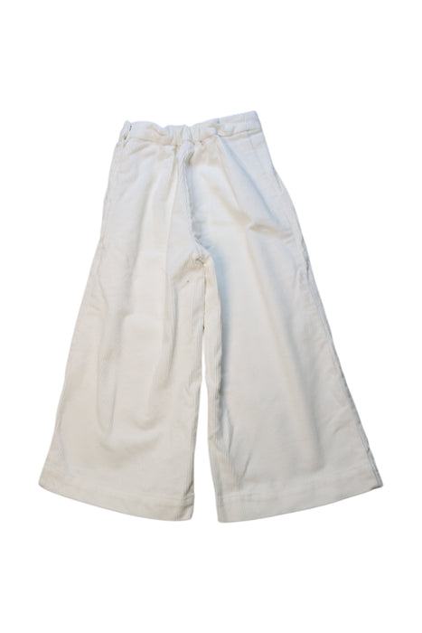A White Casual Pants from Jacadi in size 5T for girl. (Back View)