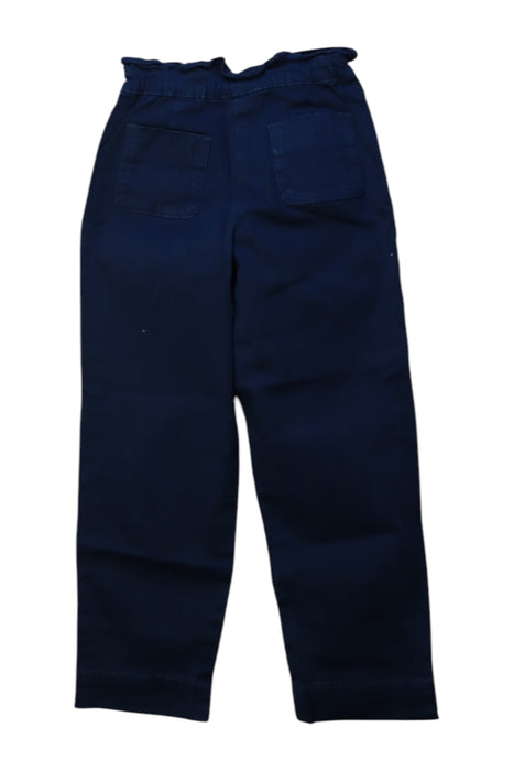 A Navy Casual Pants from Jacadi in size 4T for girl. (Back View)