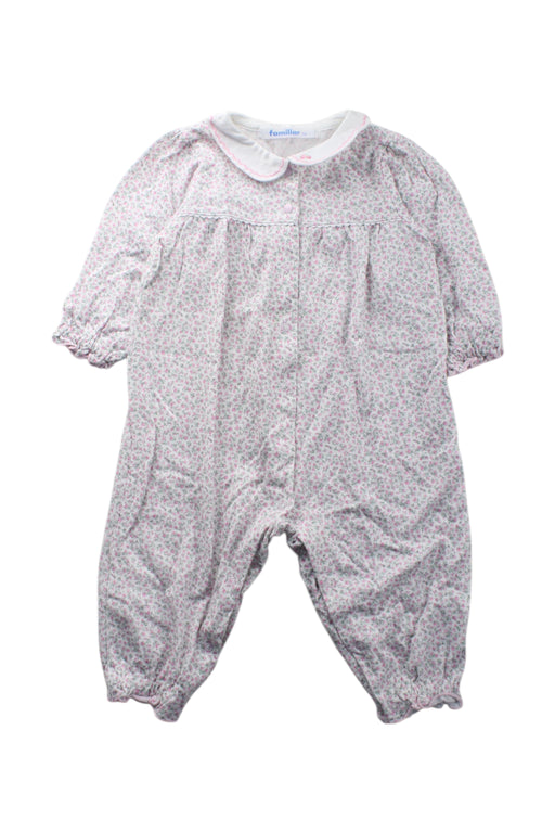 A Multicolour Long Sleeve Rompers from Familiar in size 6-12M for neutral. (Front View)