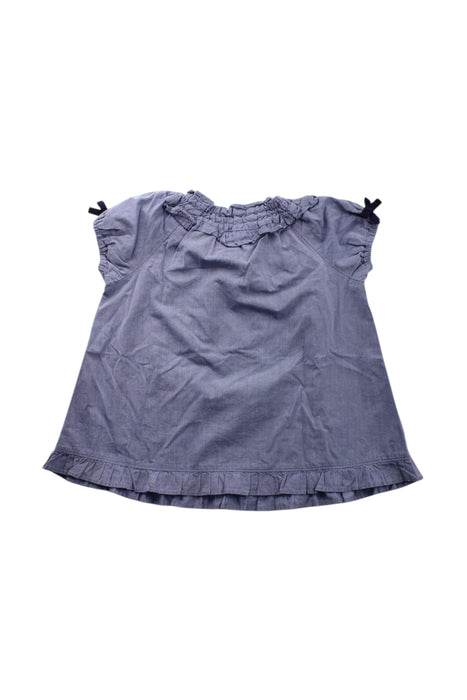 A Blue Short Sleeve Dresses from Familiar in size 18-24M for girl. (Back View)
