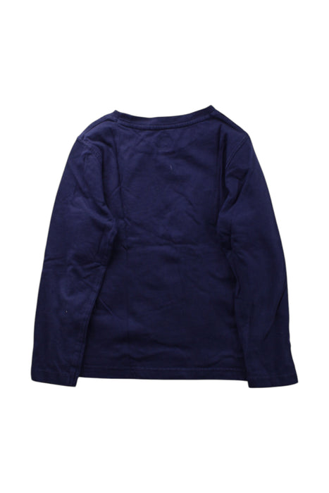 A Navy Long Sleeve T Shirts from Timberland in size 6T for neutral. (Back View)