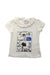 A White Short Sleeve T Shirts from Armani in size 2T for girl. (Front View)