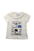 A White Short Sleeve T Shirts from Armani in size 2T for girl. (Front View)