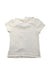 A White Short Sleeve T Shirts from Armani in size 2T for girl. (Back View)