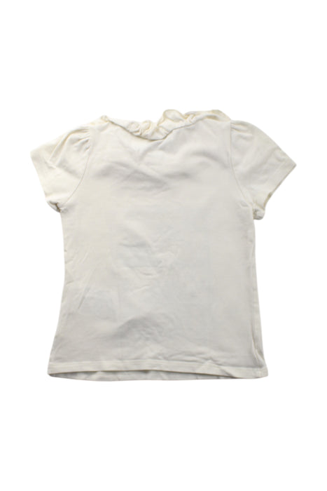 A White Short Sleeve T Shirts from Armani in size 2T for girl. (Back View)