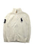 A White Zippered Sweatshirts from Polo Ralph Lauren in size 7Y for neutral. (Front View)