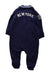A Navy Long Sleeve Rompers from Ralph Lauren in size 3-6M for neutral. (Back View)