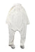 A White Onesies from Petit Bateau in size 12-18M for neutral. (Back View)