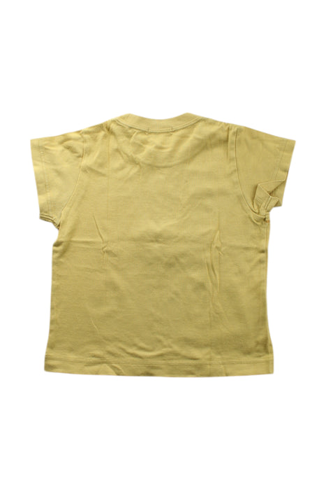 A Yellow Short Sleeve T Shirts from Familiar in size 2T for neutral. (Back View)