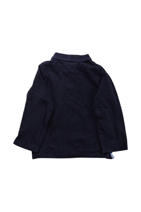 A Black Long Sleeve Polos from Jacadi in size 3T for boy. (Back View)