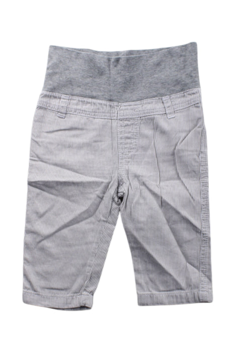 A Grey Casual Pants from Steiff in size 3-6M for neutral. (Front View)