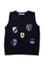 A Black Sweater Vests from Familiar in size 2T for boy. (Front View)