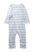 A Blue Long Sleeve Rompers from Seed in size 3-6M for neutral. (Back View)
