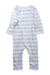 A Blue Long Sleeve Rompers from Seed in size 3-6M for neutral. (Back View)