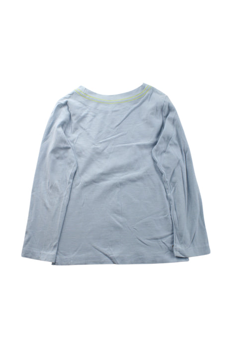 A Blue Long Sleeve T Shirts from Tea in size 4T for boy. (Back View)