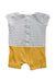 A Multicolour Short Sleeve Rompers from Jim Thompson in size 0-3M for neutral. (Back View)