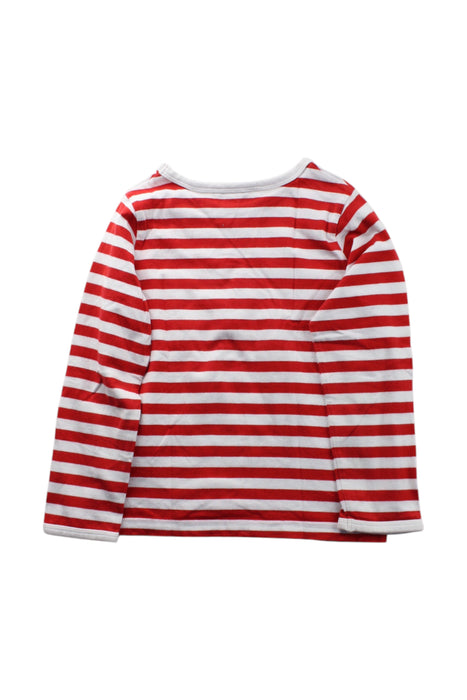 A Red Long Sleeve T Shirts from Marimekko in size 4T for neutral. (Back View)