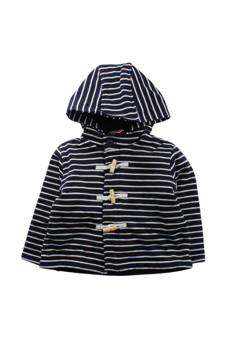 A Navy Capes & Ponchos from Petit Bateau in size 6-12M for neutral. (Front View)