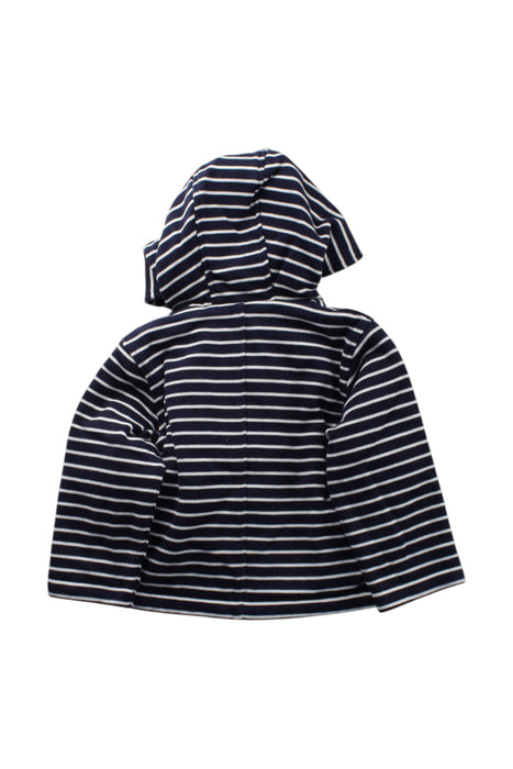 A Navy Capes & Ponchos from Petit Bateau in size 6-12M for neutral. (Back View)