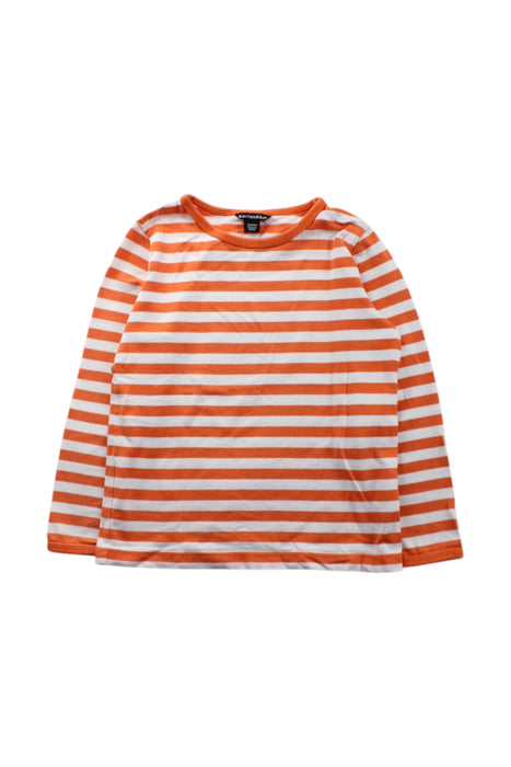 A Orange Long Sleeve T Shirts from Marimekko in size 4T for neutral. (Front View)
